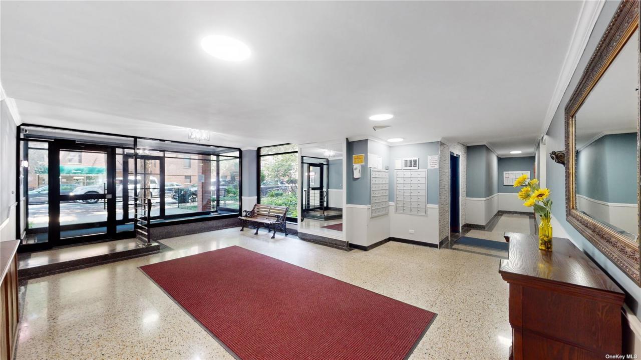 Renovated lobbies.