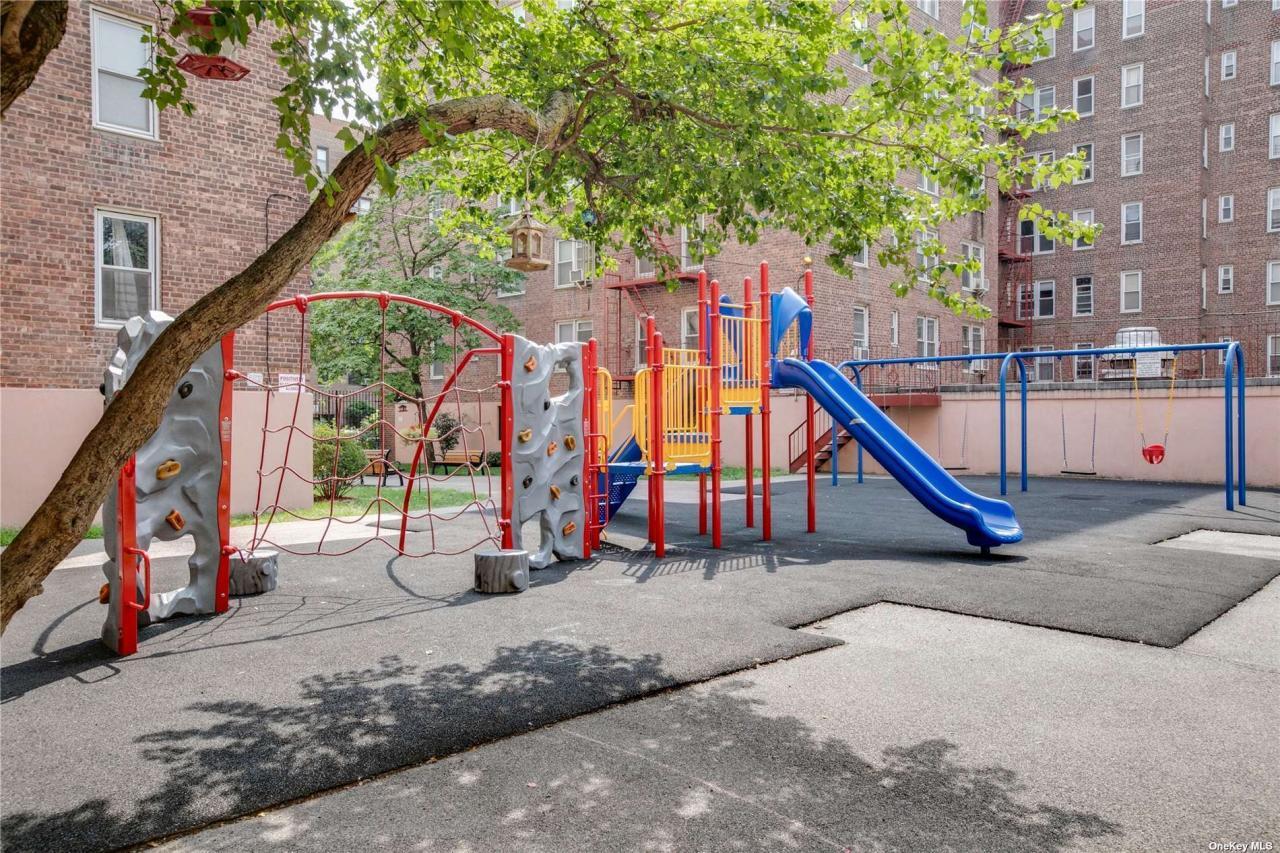 Onsite playgrounds.
